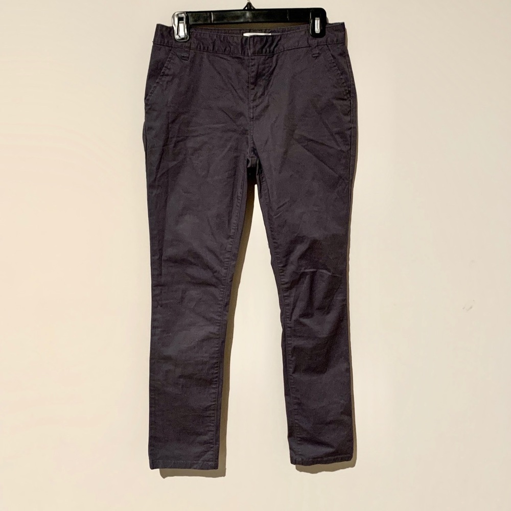 Gray Mid Rise Pants - Picture 3 of 3